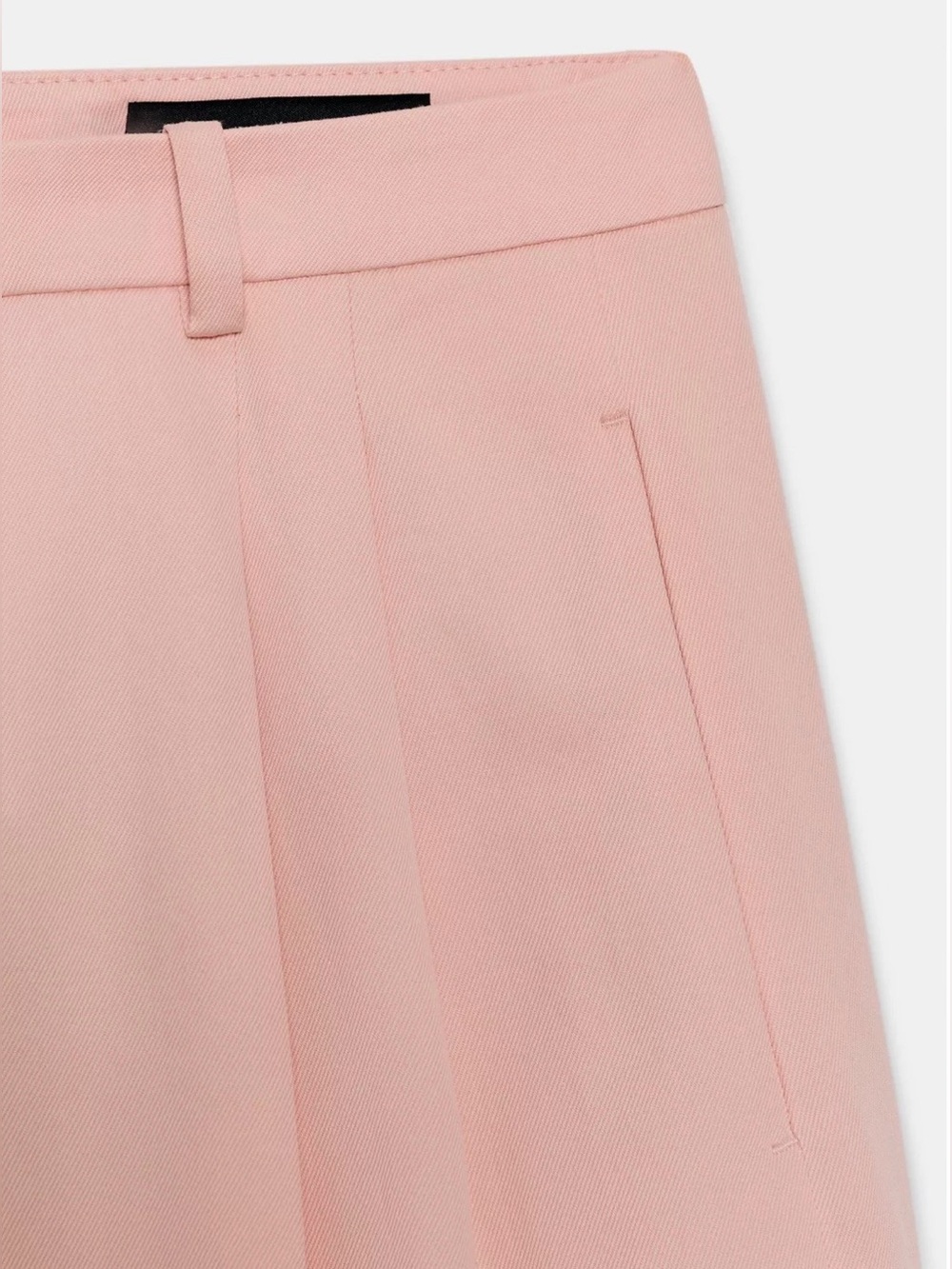 Zara NWT ZW Collection Pleated Wide Leg Trousers High Rise Tailored Pants - Picture 8 of 12